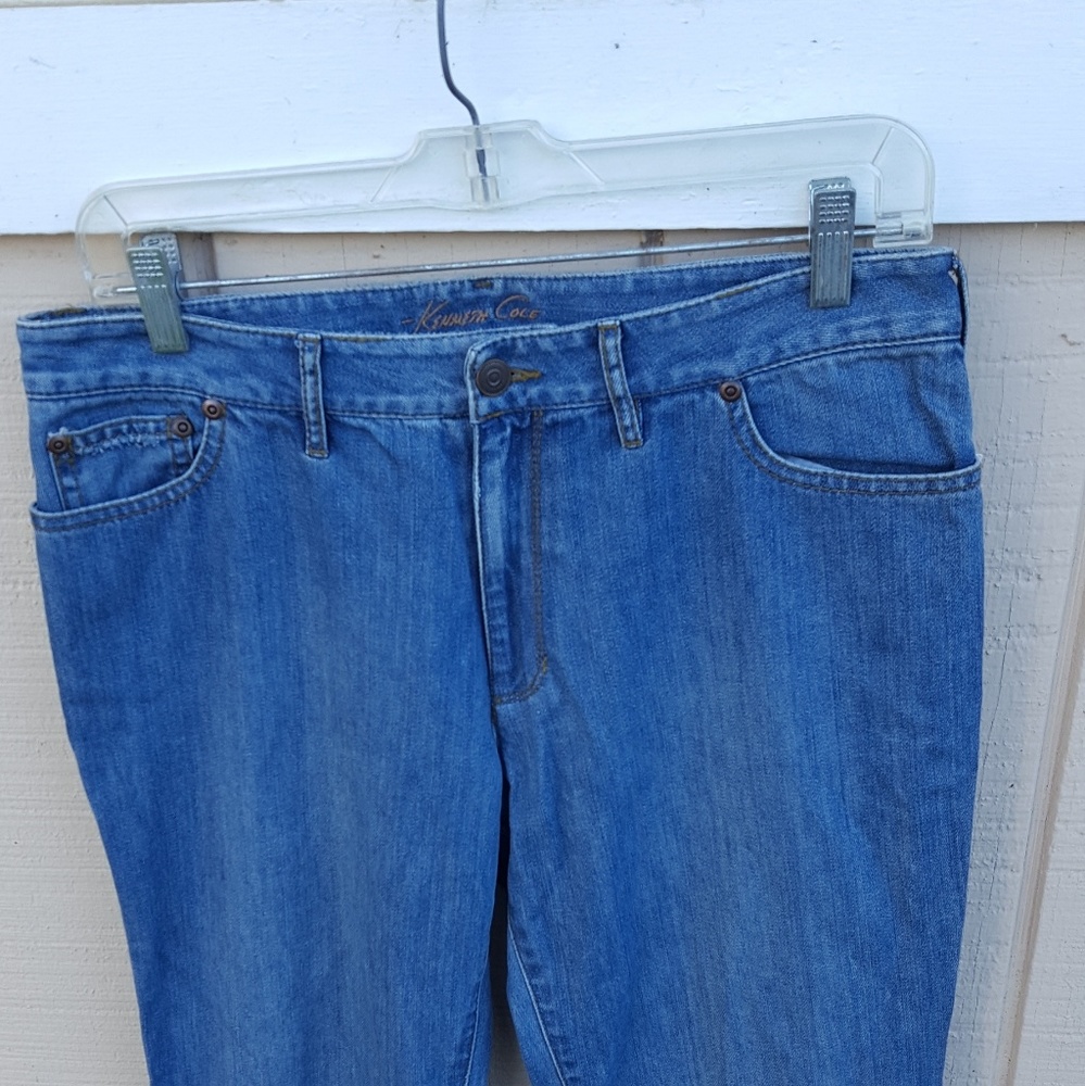 New Kenneth Cole NY 31 Blast Wash Straight Jean